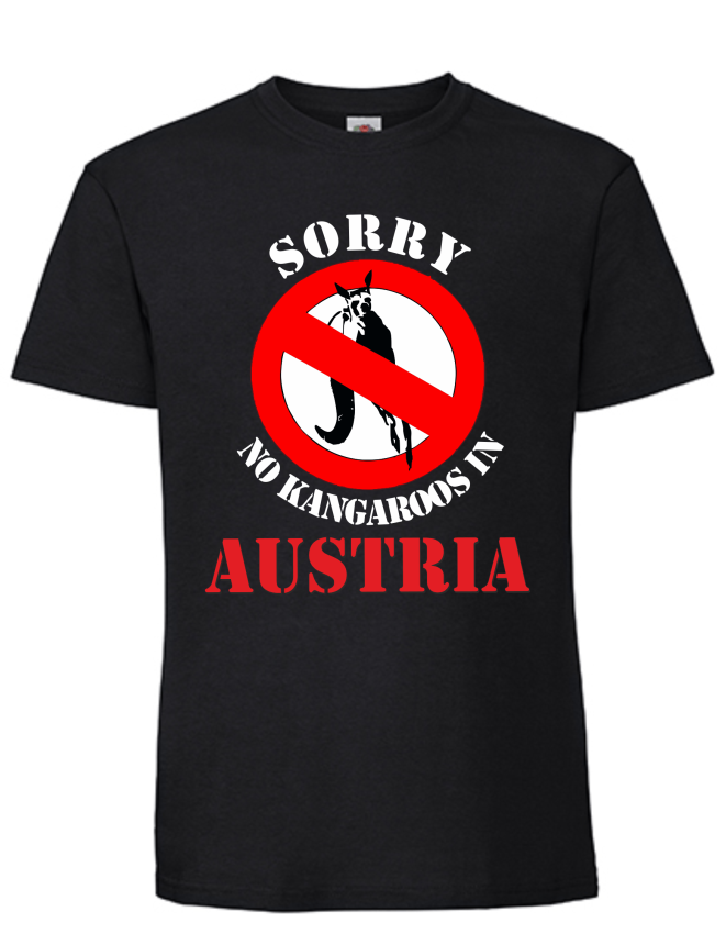 T-Shirt Kangaroos rund